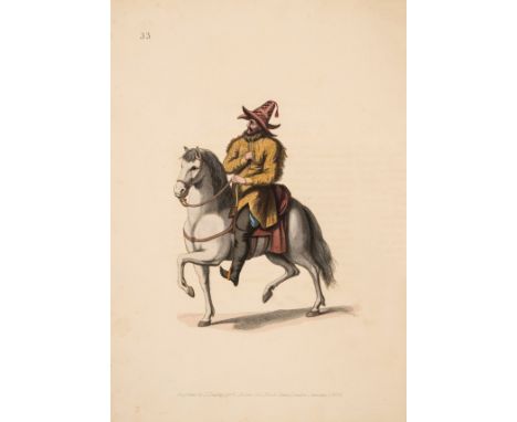 Russia.- [Alexander (William)] The Costume of the Russian Empire, first edition, 73 hand-coloured stipple-engraved plates, ti