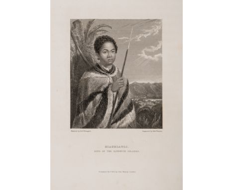 Hawaii.- Byron (Capt. George Anson, Lord) Voyage of H.M.S. Blonde to the Sandwich Islands in the Years 1824-1825, first editi