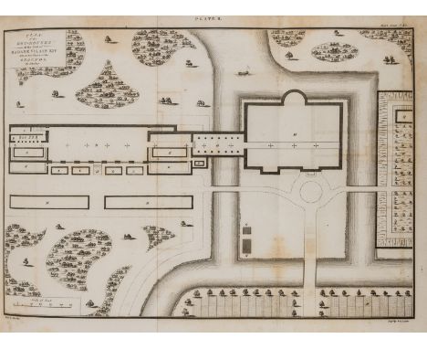 Gardening.- Rutter (John) &amp; Daniel Carter. Modern Eden: or, the Gardener's Universal Guide, first edition, a little brown