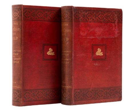 Africa.- Burton (Sir Richard F.) &amp; Verney Lovett Cameron. To the Gold Coast for Gold, 2 vol., first edition, half-titles,