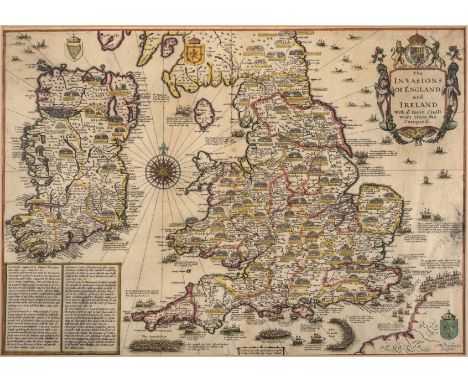 British Isles.- Speed (John) The Invasions of England and Ireland with al their Civill Wars Since the Conquest, First edition