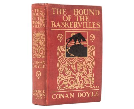 Doyle (Sir Arthur Conan) The Hound of the Baskervilles, first edition, first issue with "you" for "your" on p.13, half-title,