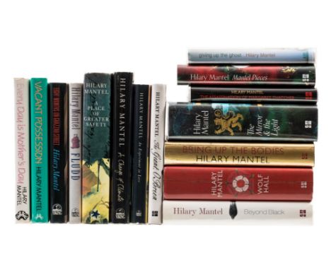 Mantel (Hilary) [The complete works], 15 vol., first editions, all signed by the author, original boards, dust-jackets, some 
