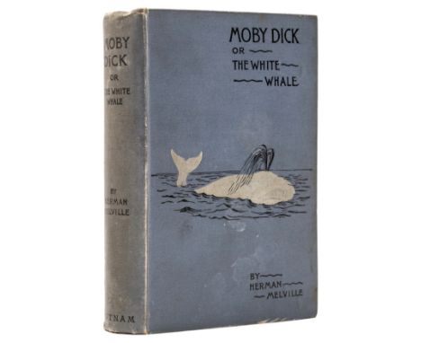 Melville (Herman) Moby-Dick or the White Whale, second English edition, a few spots to fore-edge, light browning to endpapers