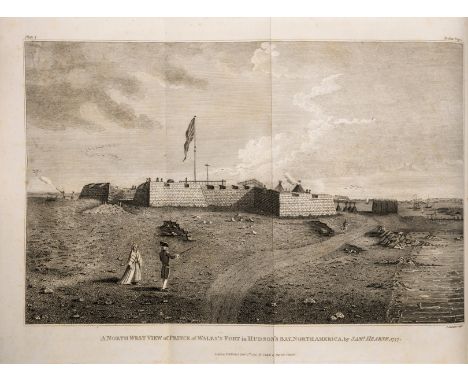 America.- Hearne (Samuel) A Journey from Prince of Wales's Fort in Hudson's Bay, to the Northern Ocean, first edition, foldin