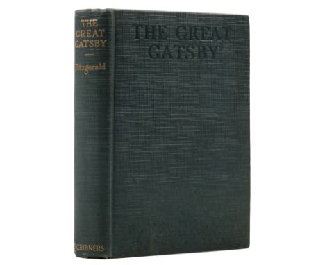 Fitzgerald (F. Scott) The Great Gatsby, first edition, first issue with 'northern' to p.119, 'it's' to p.165, 'chatter' to p.