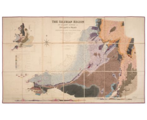 Geology.- Murchison (Roderick Impey) The Silurian System, founded on Geological Researches ..., 2 parts in 1 vol. with map, f