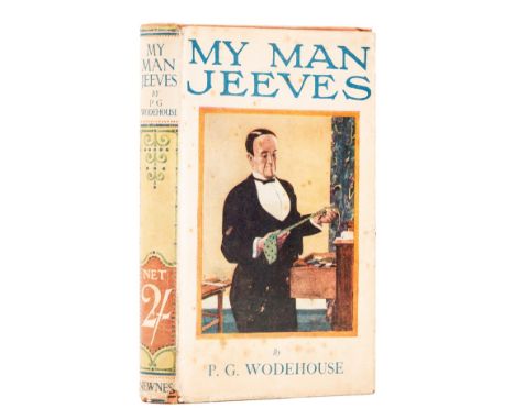 Wodehouse (P.G.) My Man Jeeves, first edition, 2pp. advertisements, original salmon-pink cloth, slight bumping to corner tips