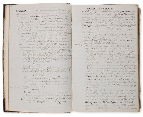 Mexico.- [Shippard (William Henry, Captain, army officer in the 29th Regiment, of 5 Caroline Street, Bedford Square, 1803-65)