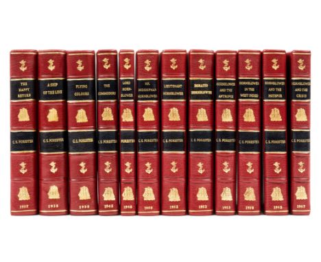 Forester (C.S.) [The Hornblower novels], 12 vol., first editions, Hornblower and the Atropos second impression, the rest firs