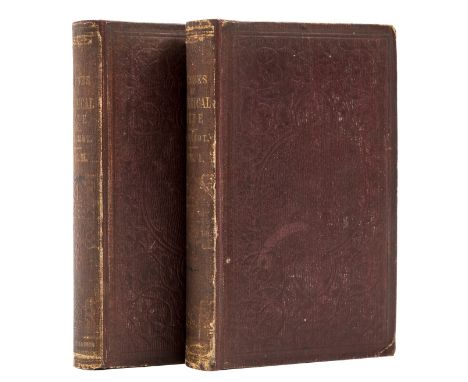 [Evans (Mary Ann)] "George Eliot". Scenes of Clerical Life, 2 vol., first edition in book form, half-titles, divisional fly-t