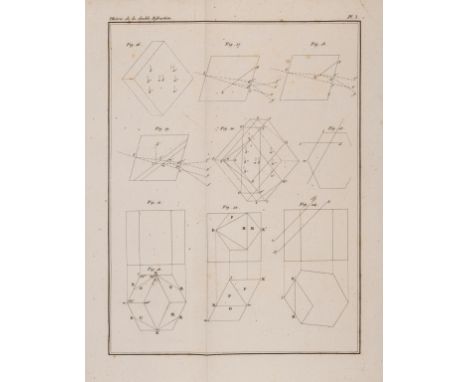 Physics.- Malus (Etienne Louis) Théorie de la Double Réfraction de la Lumière dans les Substances Cristallisées, first editio