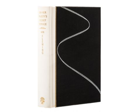 Fleming (Ian) On Her Majesty's Secret Service, number 105 of 250 copies signed by the author, faint erasure marks to front fr