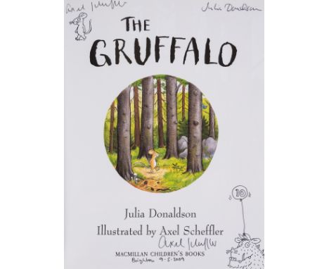 Donaldson (Julia) The Gruffalo, special tenth anniversary edition, signed by the author and artist with sketches of the Gruff