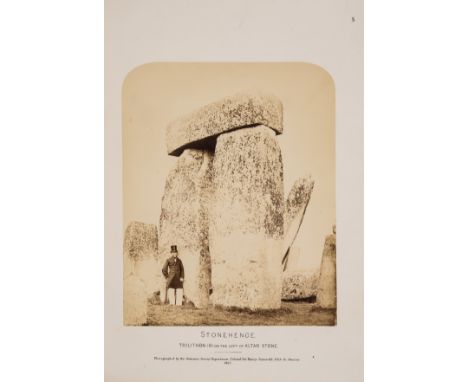 Stonehenge.- James (Col. Sir Henry) Plans and Photographs of Stonehenge, and of Turusachan in the Island of Lewis; with Notes