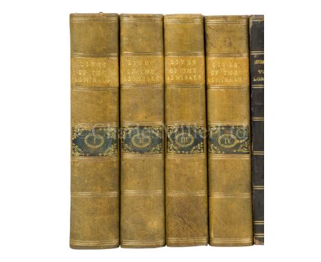 'LIVES OF THE BRITISH ADMIRALS...'J. Campbell for John Murray, 1785, containing a New and Accurate Naval History, from the Ea