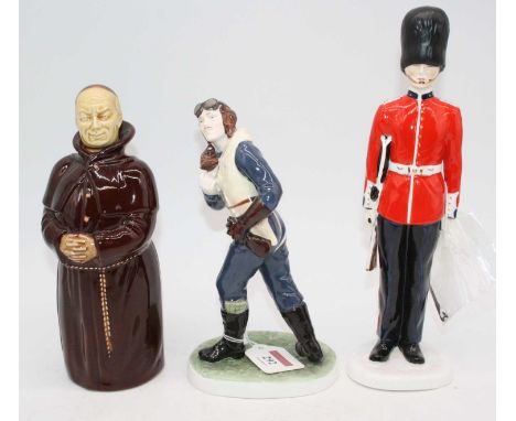 A Coalport figure 'For King and Country' Airman; together with a Coalport 'London Heritage' figure Grenadier Guard; and a Bes