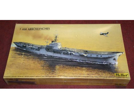 A Heller Arromanches 1-400 scale ship kit