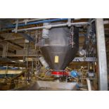 Hopper-Stainless Steel Hopper, 60 in. Top to Bottom of Cone, Includes Micro-Motion Components,