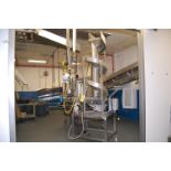 SS Spiral Feed Unit Vibratory Feeder, SS 4-Wheel Base, Rigging Fee for this lot Not to Exceed $100