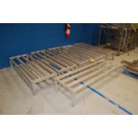 Qty. (6) New Age Industrial Aluminum Platforms, 60 in. x 20 in. x 12 in.. Rigging Fee for this lot