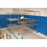 Qty. (3) Store Logic Shelf Units. Rigging Fee for this lot Not to Exceed $50