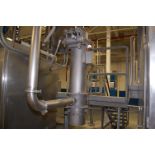Dust Collection Unit, 12 in. Dia. X 48 in. Length, ID COMMX2DC. Rigging Fee for this lot Not to Exc