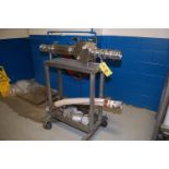 Filter Housing - SS Filter Housing, Assorted Couplings, 4-Wheel Cart. Rigging Fee for this lot Not