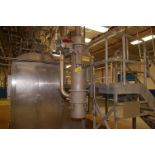Dust Collection Unit, 12 in. Dia. X 48 in. Length, ID COMMX3DC. Rigging Fee for this lot Not to Exc