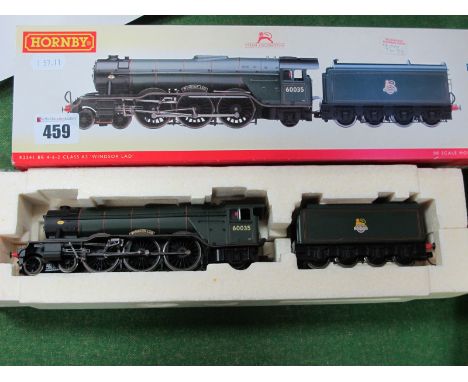 Hornby "OO" No R2341 4-6-2 Class A3 Locomotive - 'Windsor Lad', finished in British rial green, R/No 60035, couplings changed