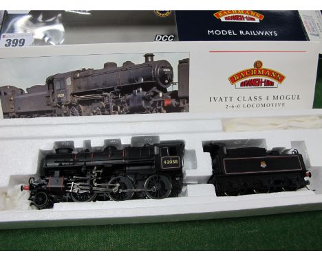 A Bachamm "OO" No 32-578 2-6-0 Ivatt Class Locomotive, finished in early British Rail black, R/No 43038, DCC ready, couplings