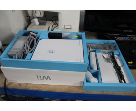 A Nintendo Wii games console