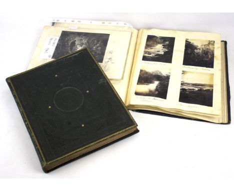 Two Victorian scrapbooks and photograph albums. Dating from the 1860s and containing various 19th century military prints