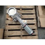 Fabri Valve 8" Knife Gate Valve with Pneumatic Actuator