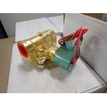 Lot of (4) ASCO Red Hat II Valves
