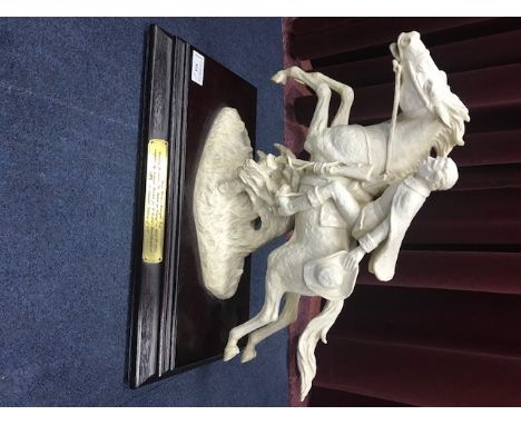 CERAMIC FIGURE OF PAUL RIVIERE