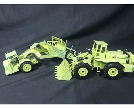 GESCHA TEREX T-S 14B MODEL model no. 411; along with a Gescha Terex 72-71 tractor 