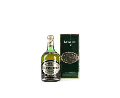 LISMORE AGED 12 YEARS Blended Scotch Whisky Specially bottled for Thos Craig and Co. Ltd. 75cl, 43% volume, in carton.