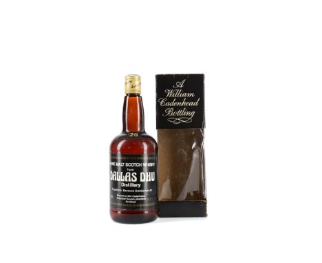 DALLAS DHU CADENHEAD 26 YEARS OLD Single Malt Scotch Whisky 75cl, 44.5% volume, in carton.