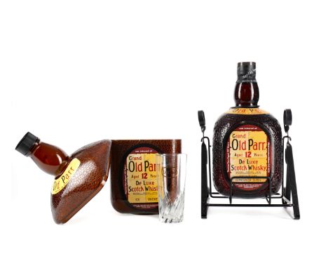GRAND OLD PARR AGED 12 YEARS 3.75 LITRES BAR PACK Blended Scotch Whisky 3.75 litres, 43% volume, bottle in cradle along with 
