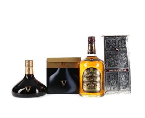 CHIVAS BROTHER REVOLVE 17 YEARS OLD Blended Scotch Whisky 500ml, 40% volume, in carton. CHIVAS REGAL 12 YEARS OLD 1.14 LITRES