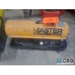 Master MH-75T-KFA 75,000 BTU kerosene torpedo heater, (097-04)