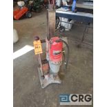 Milwaukee 4004 core drill, 300/600 rpm, with portable base (no asset number)