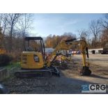 2014 CAT 303.5E CR mini excatavor, approx. 3,000 hours, sn CAT3035ETRKY00542, ROPS, 12 inch rubber