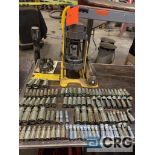 Enermax WEATHERHEAD hydraulic hose crimper with many fittings
