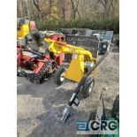 Ground Hog HD99 hydraulic post hole digger, with Honda GX gas engine, comes with trailer tow bar (