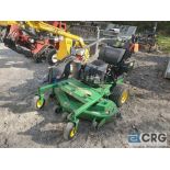 John Deere WHP48A walk behind mower with 48 inch deck, 749.6 hrs, Kawasaki gas engine (617-04)