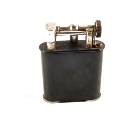 A 'Classic Jumbo' Bakelite and chrome table lighter