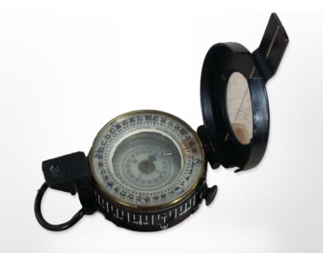 A British Army Mk III marching compass, dated 1940.