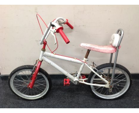 A child's vintage Chopper bike 